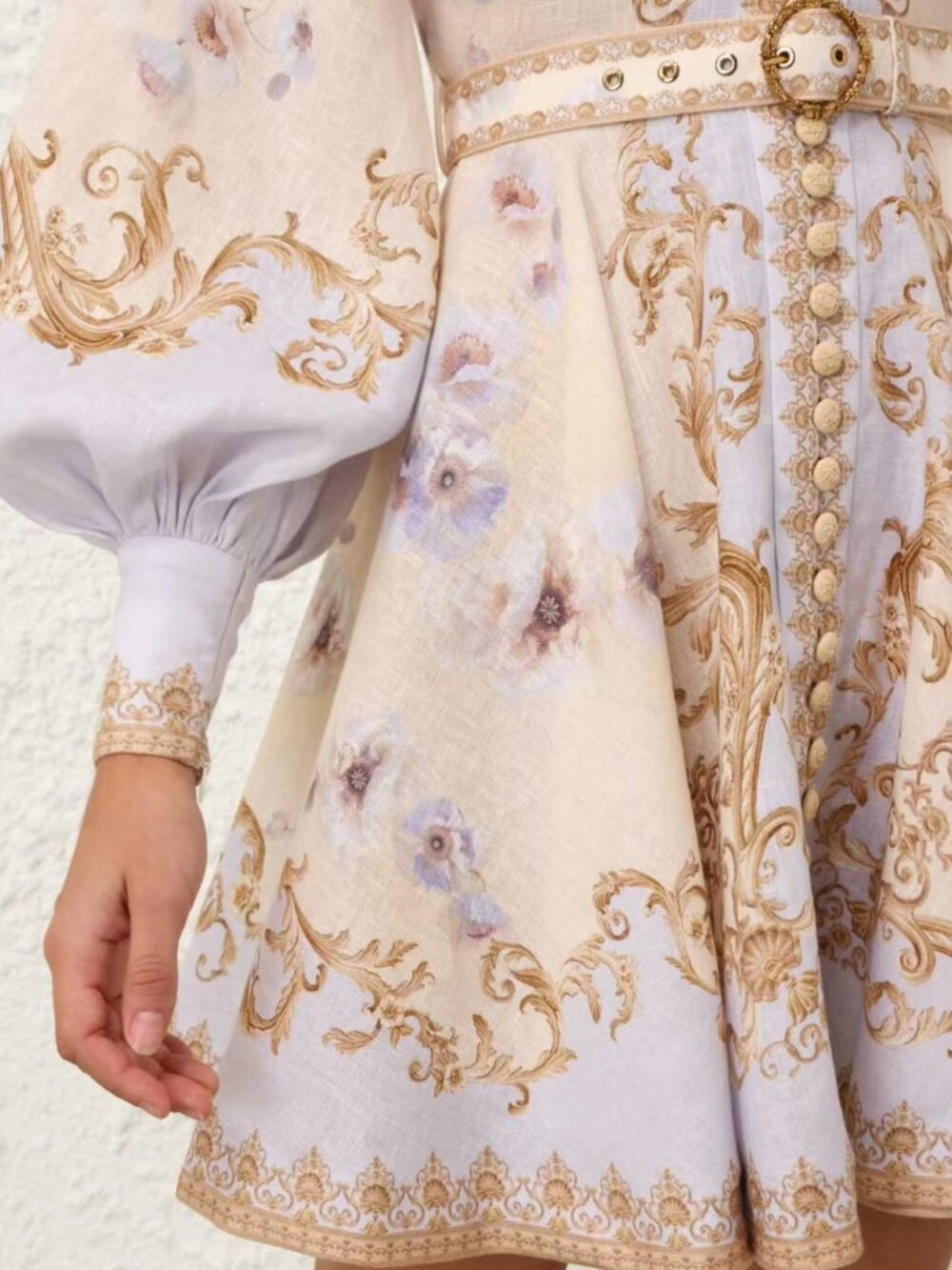 Zimmerman High Tide long Sleeve Dress - Picture 3 of 11